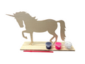 WOODEN UNICORN PAINTING SET 4PCS