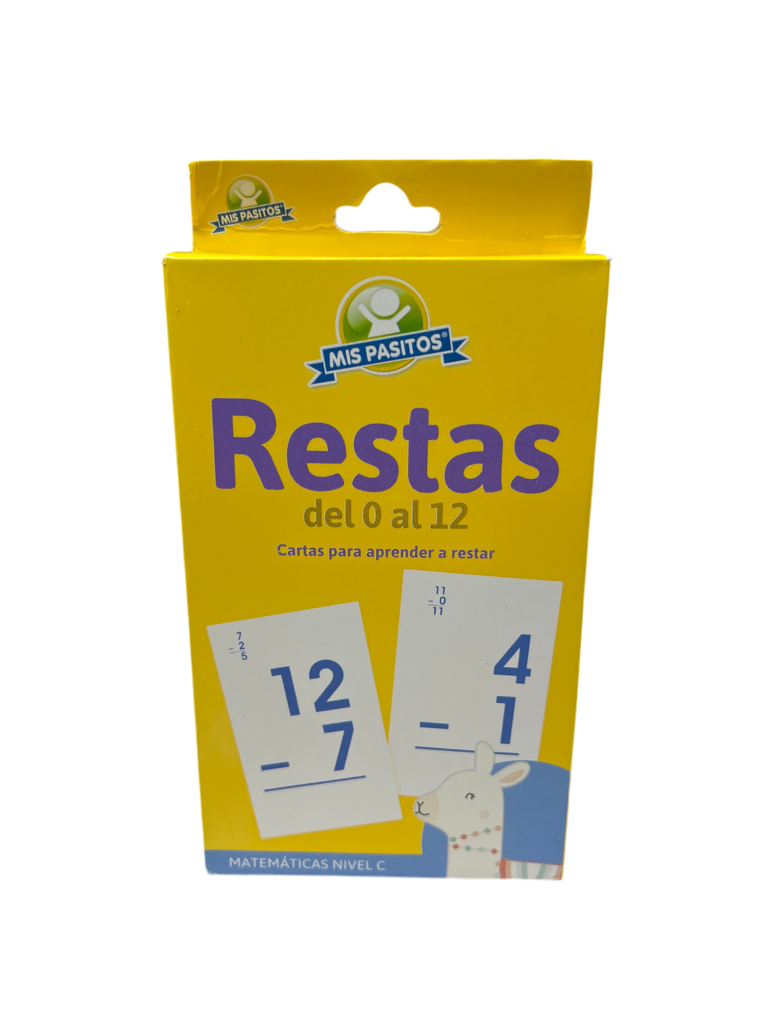 FLASH CARDS |  RESTAS DEL 0-12