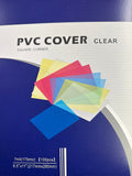 COVER ENCUADERNAR 7ML CLEAR SQ CORNER 100 PC