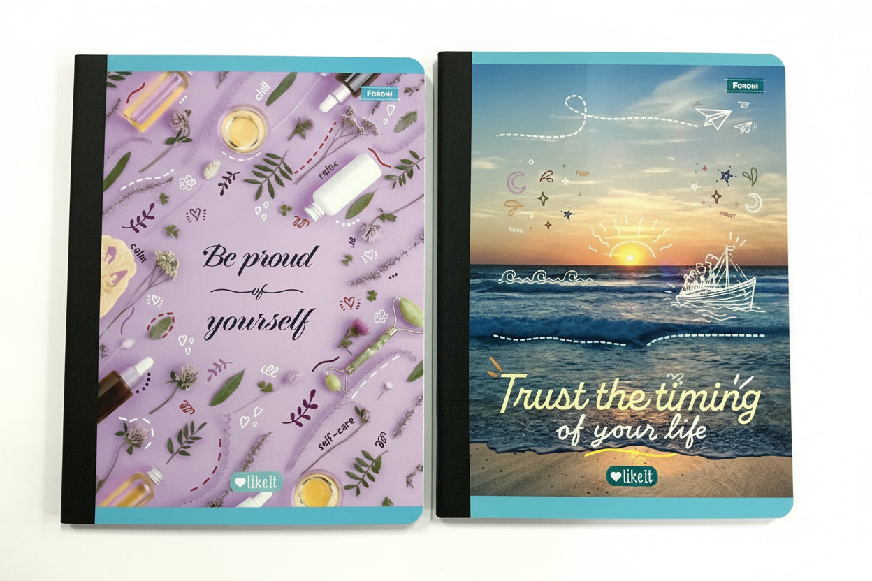 Libreta Cosida Book Like it  | 100 Hojas