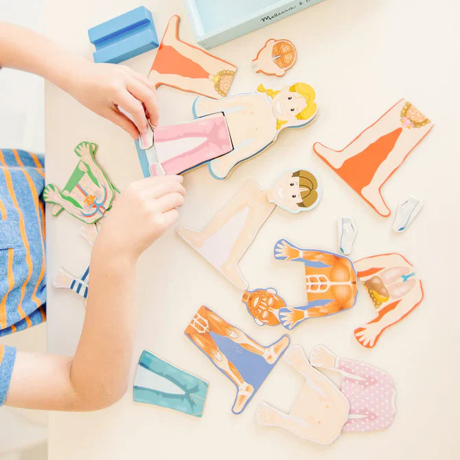 Magnetic Human Body Play Set