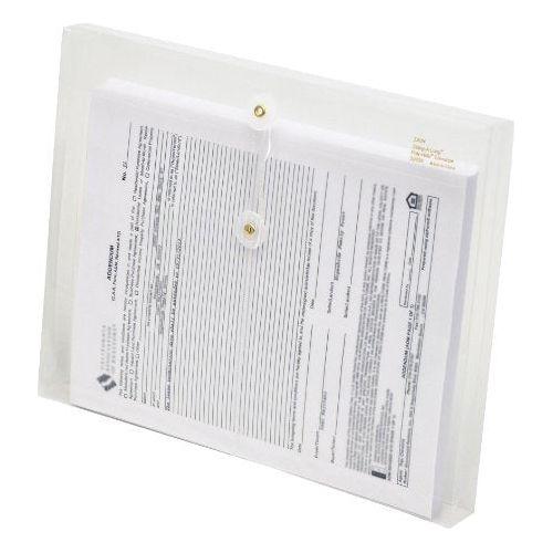 Clear Poly Envelopes with Gusset Letter Side Load