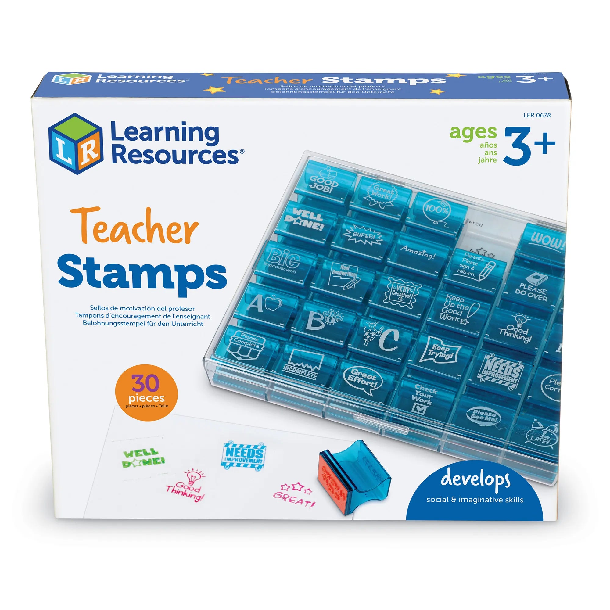 Teacher Incentive Stamps Set