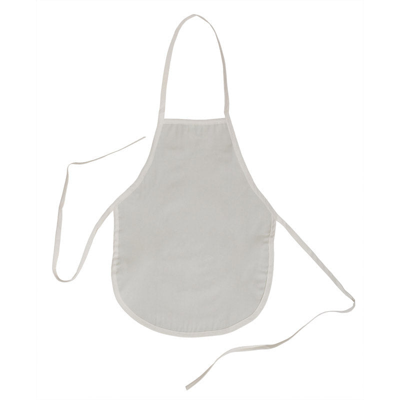 Children's Cotton Apron Ages 3+ White 14" x 18"