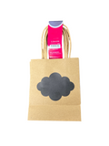 CHALKBOARD GIFT BAGS NATURAL 5.5" X 4.5"
