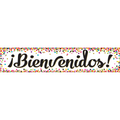 Confetti Bienvenidos Banner | 8X39''