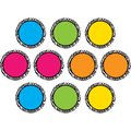 ZEBRA COLORFUL CIRCLES ACCENTS