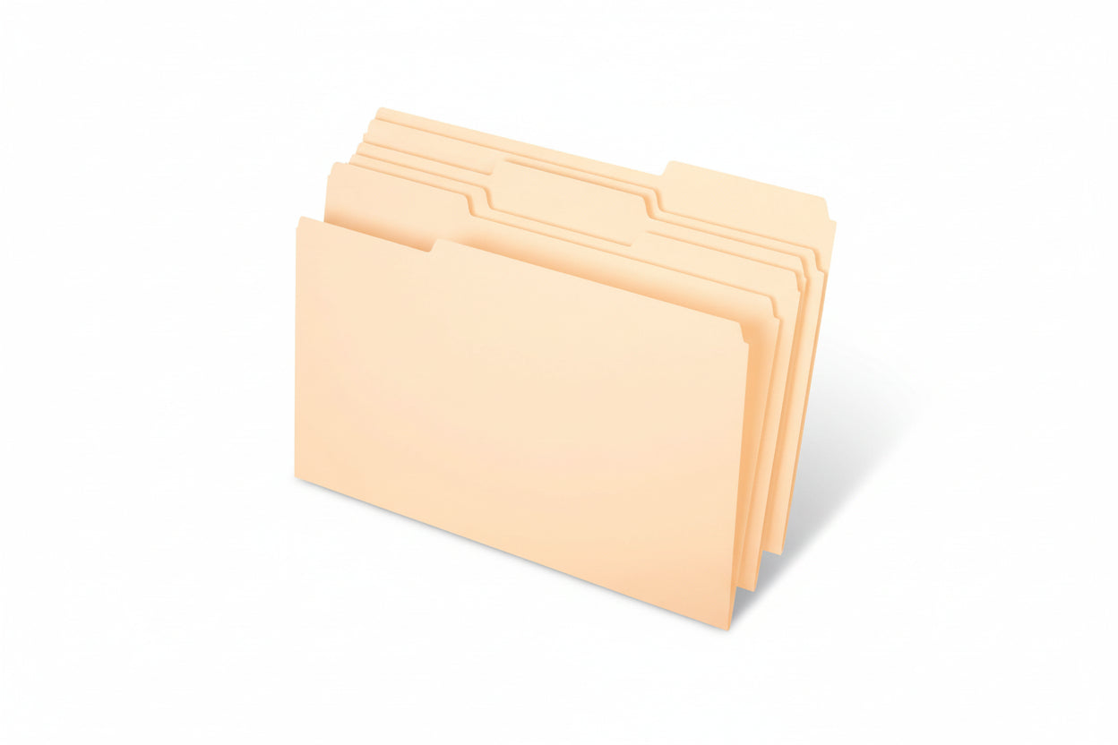 Folder Manila | Letter | 1/3 | Box 100