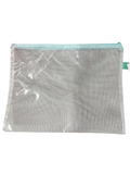 AQUA-LARGE-VINYL MESH POUCH