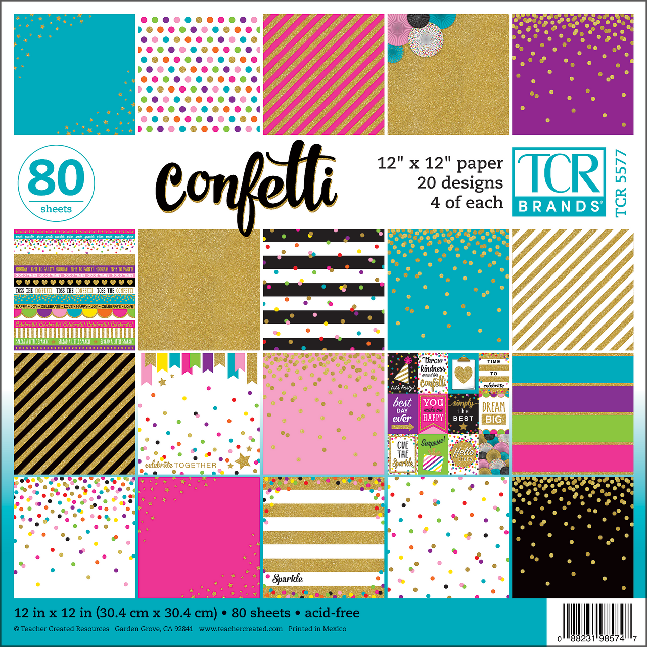 CONFETTI PROJECT PAPER