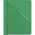 CLEAR FRONT REPORT COVERS LETTER GREEN BOX/25
