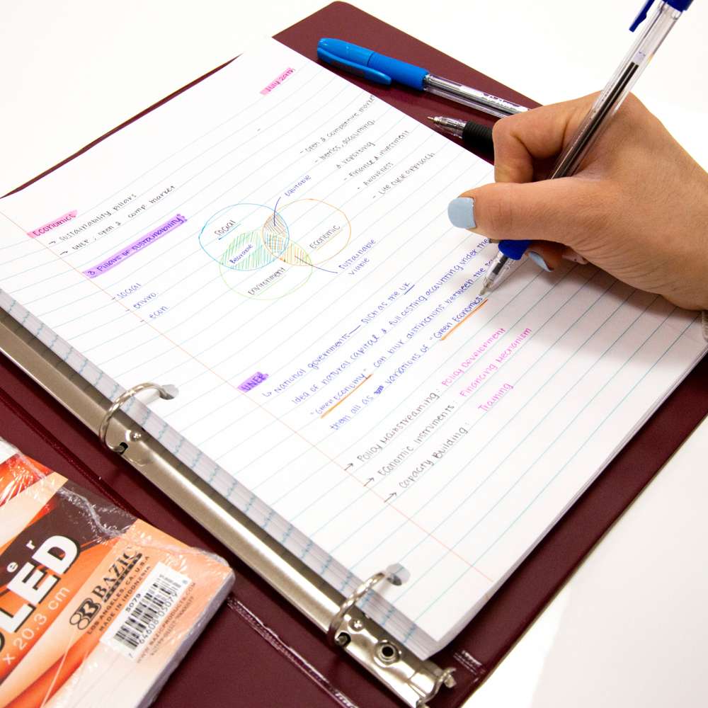 FILLER PAPER WIDE RULED 100 SHEET