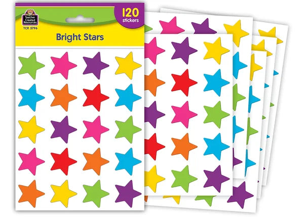 Bright Stars Stickers | 120pk