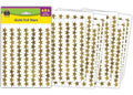 GOLD FOIL STARS STICKERS VALU-PAK