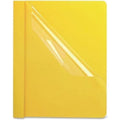 CLEAR WINDOW REPORT COVER YELLOW BOX/25