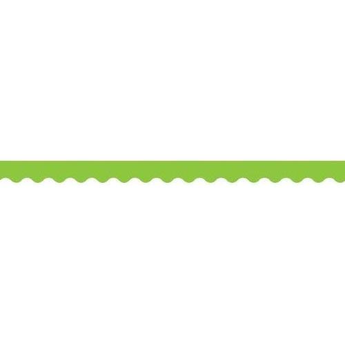 LIME SCALLOPED BORDER