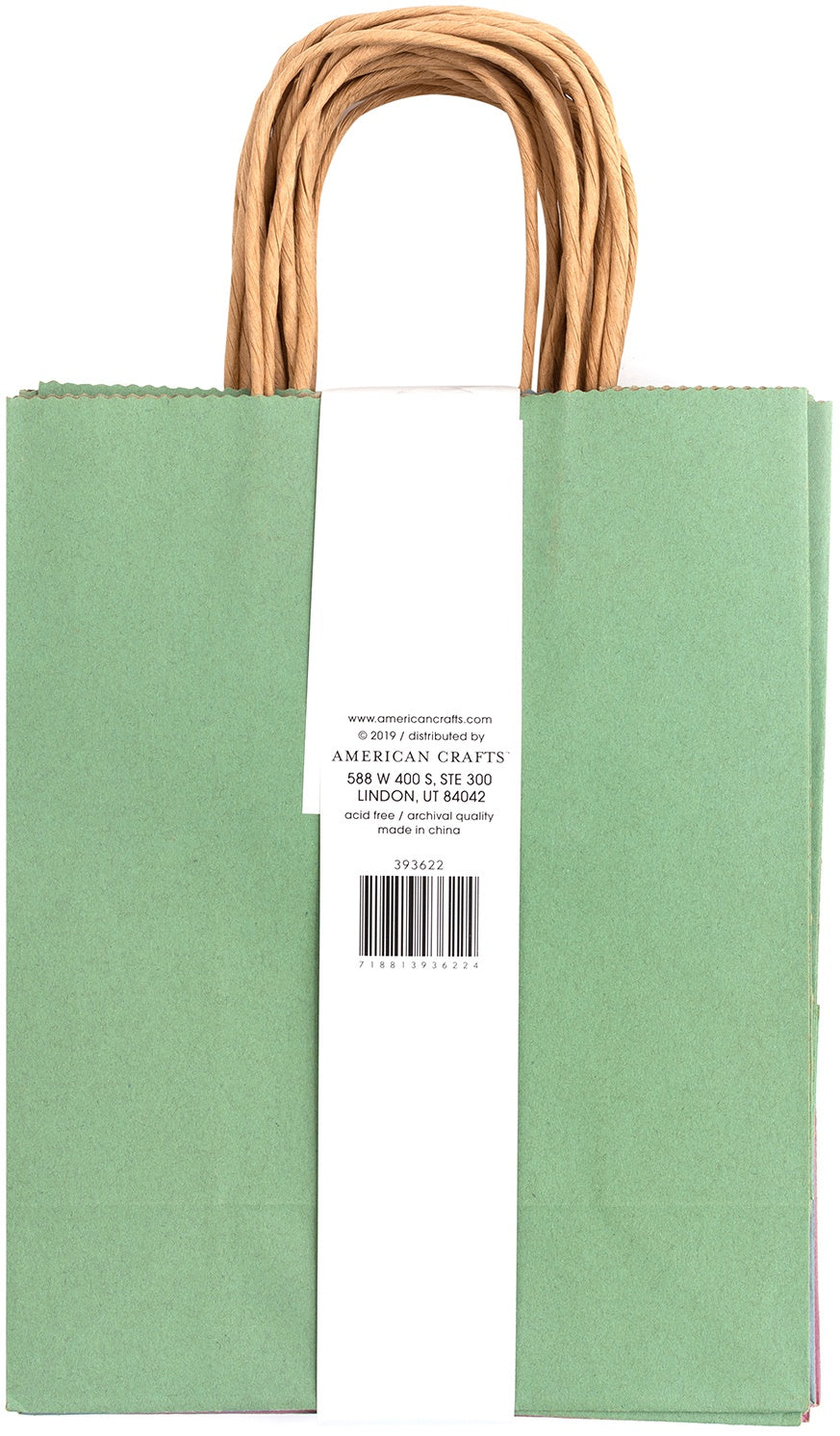 Pastel | Medium |  Kraft Bags |  8"X10.25" | 13 pk