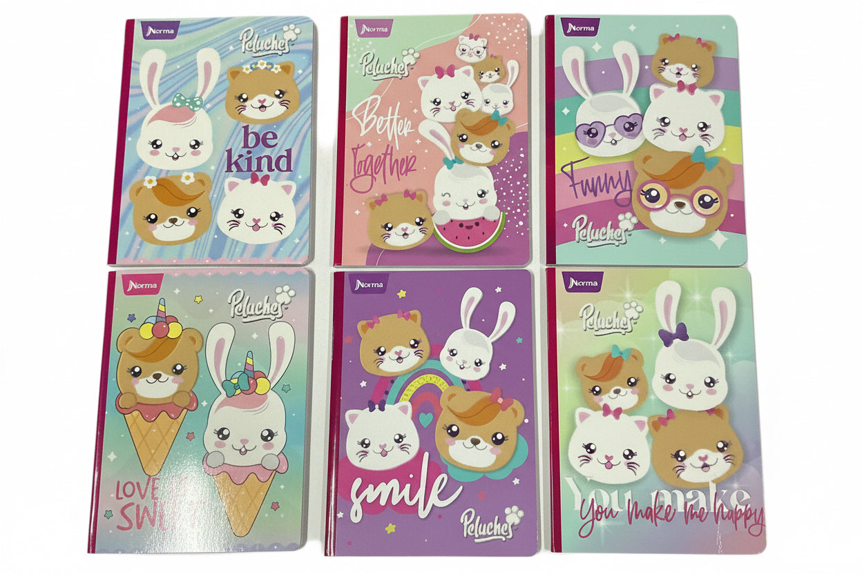 Libreta Peluche Fantyasy | GDE | 200 pg