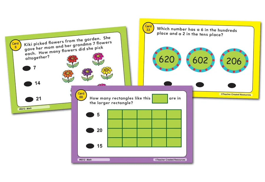 Power Pen Learning Cards: Math Grade 2