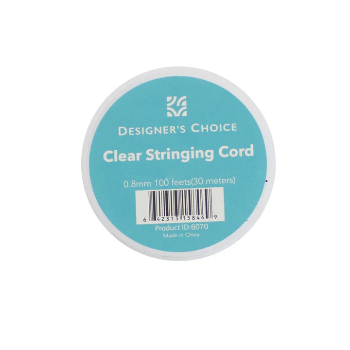 CLEAR FISHING CORD 0.6MM 100FT