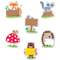 Woodland Friends | 6" | Designer Cut-Outs | 36 pieces