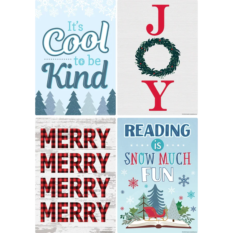 WINTER SMALL POSTER 12 PACK