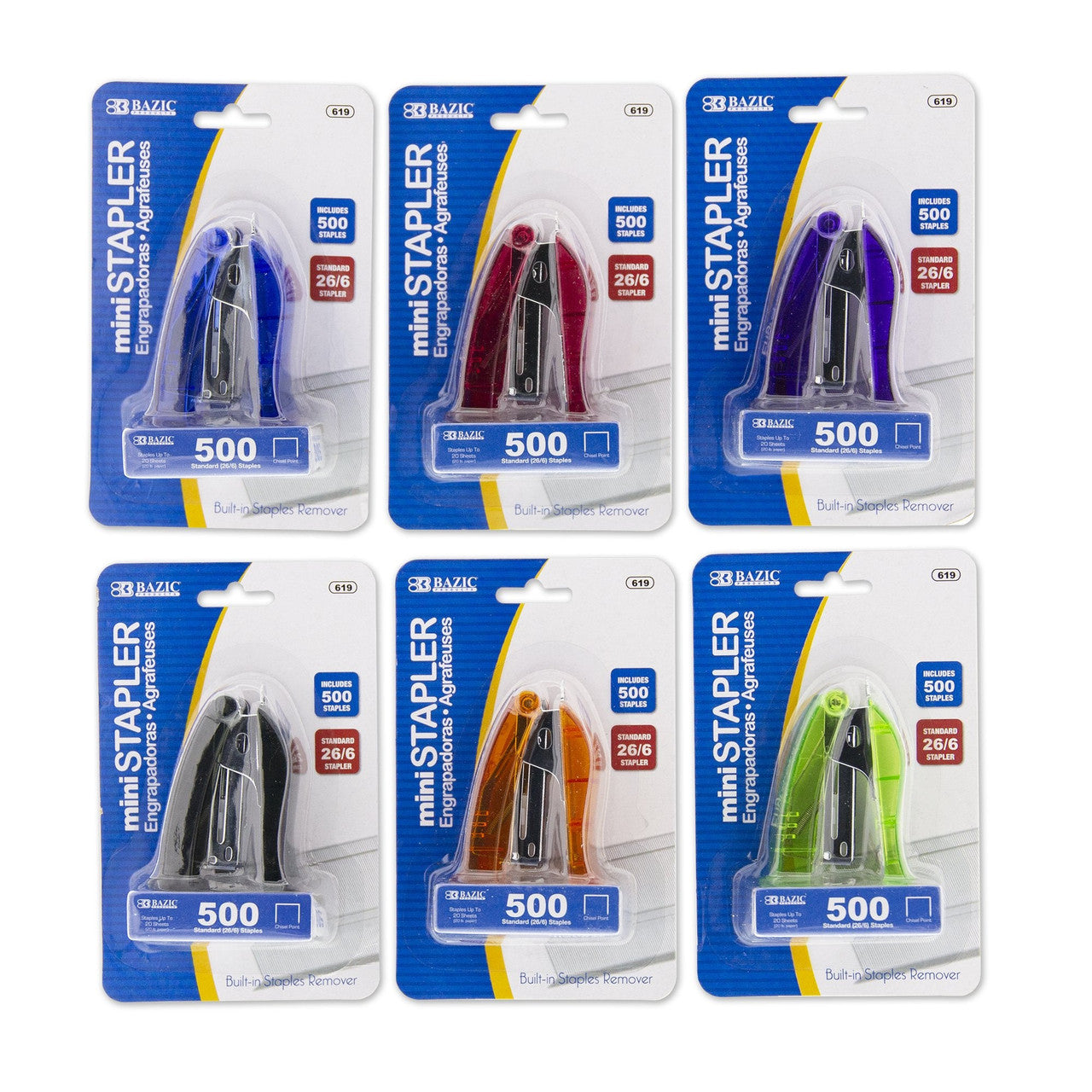MINI STANDARD STAPLER 26/6