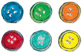 PETE THE CAT GROOVY BUTTONS MINI ACCENTS 36 PCS