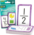 FRACTIONS FLASH CARDS 56PCS