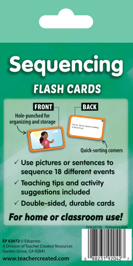 SEQUENCING FLASH CARDS