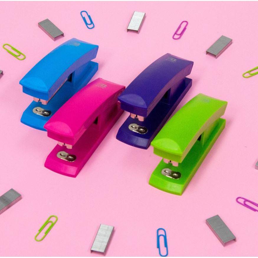 BRIGHT COLOR STANDARD (26/6) STAPLER W/500 STAPLES