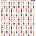 RAINBOW CIRCLES PATTERNED PAPER SINGLE-SIDED 12X12