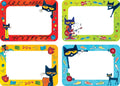 PETE THE CAT NAME TAGS/LABELS - MULTI-PACK 36 PCS