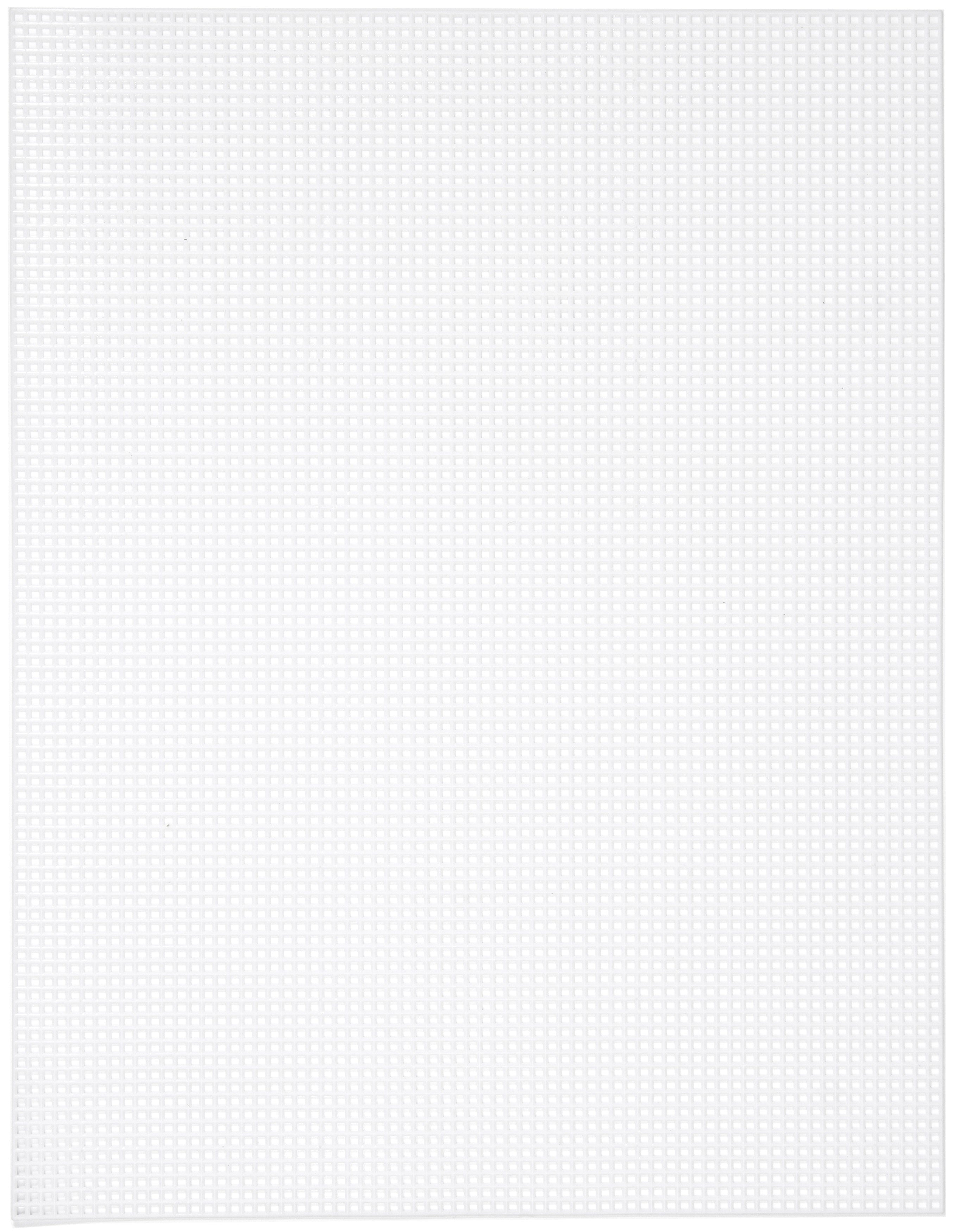 CousinDIY Plastic Canvas 7 Count | White |  10"X13"