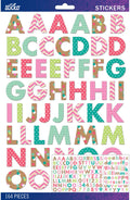 Sticko Stickers | Pattern Futura Bold | Large | 164 stickers