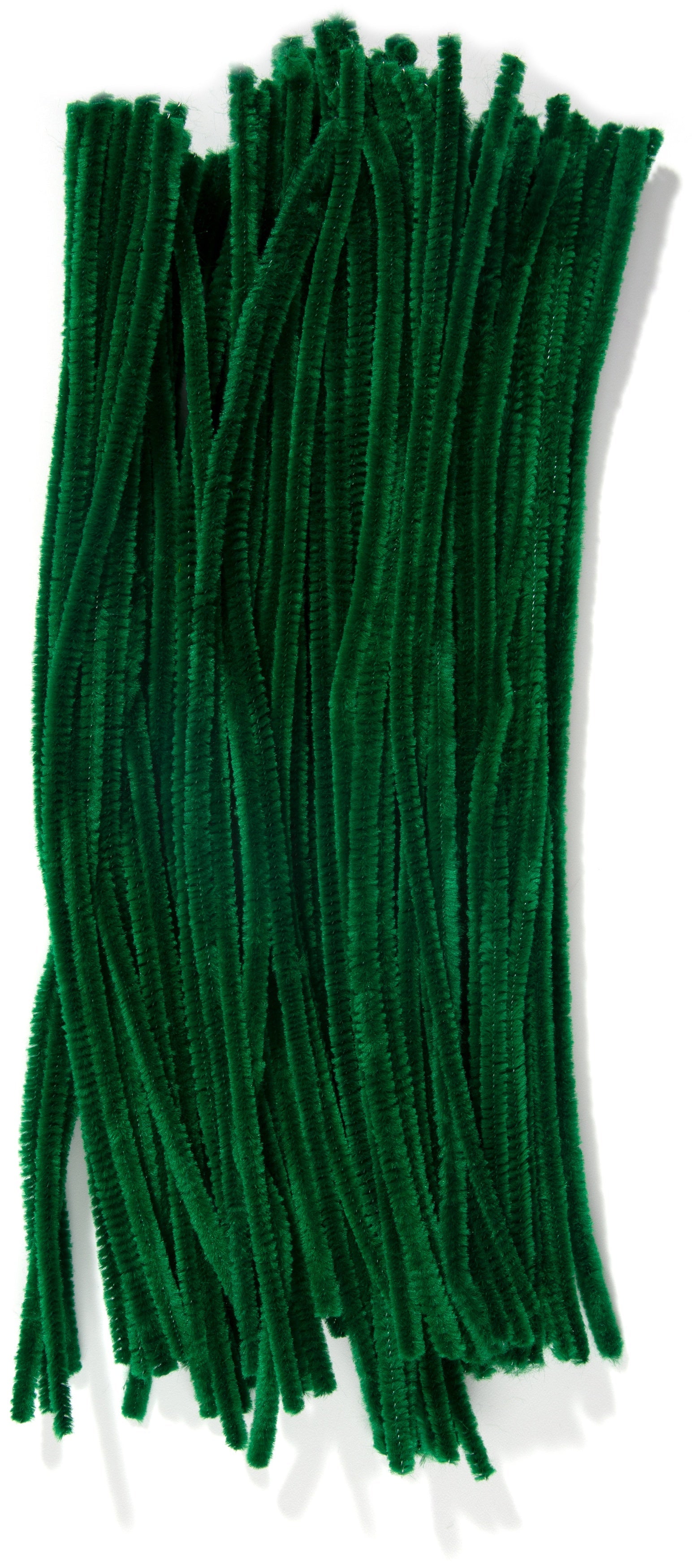 CousinDIY Chenille Stems | Kelly Green | 6mmx12" | 100Pk