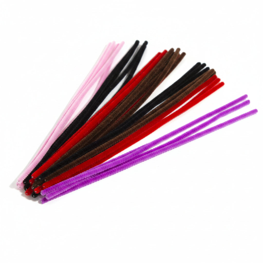 CousinDIY Chenille Stems | Multi | 3mmx12" | 25Pk