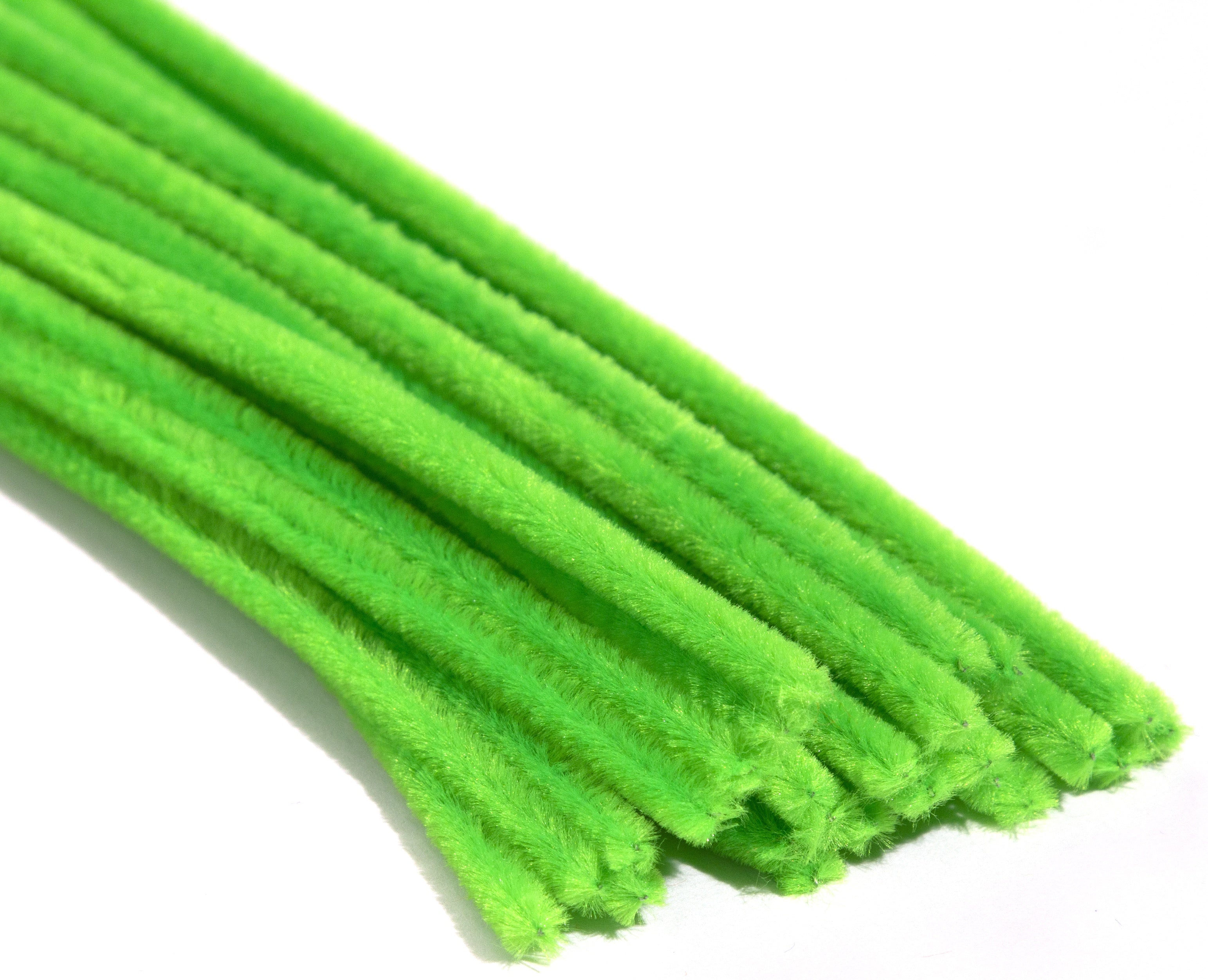 CousinDIY Chenille Stems | Emrld Grn | 6mmx12" | 25Pk