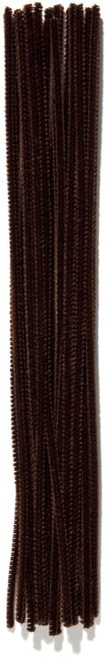 CousinDIY Chenille Stems | Brown | 3mmx12"| 25Pk