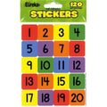 THEME STICKERS NUMBERS 1-20