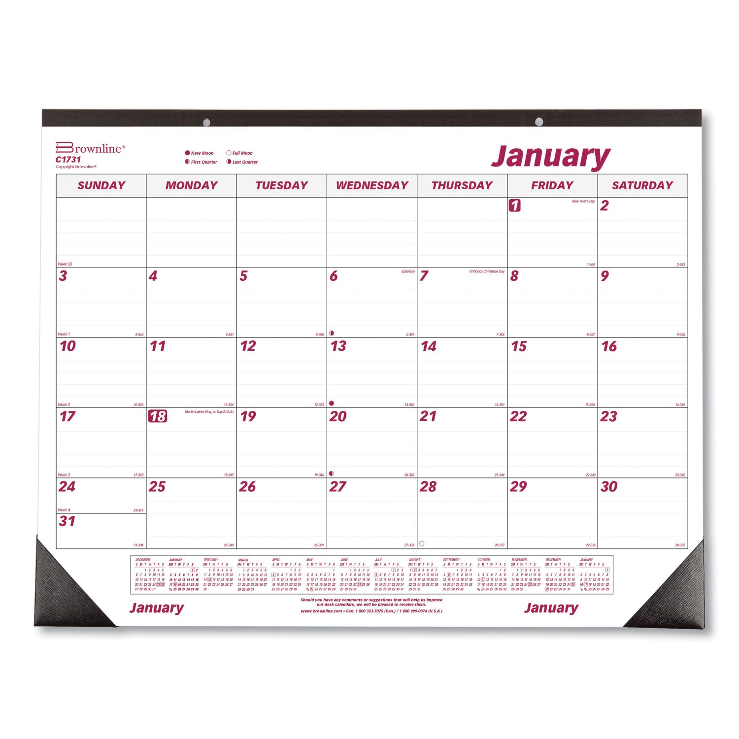 DESK CALENDAR LARGE