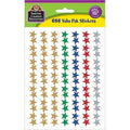 ASSORTED FOIL STARS STICKERS VALUE PACK