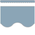 COTTAGE BLUE SCALLOPED BORDER