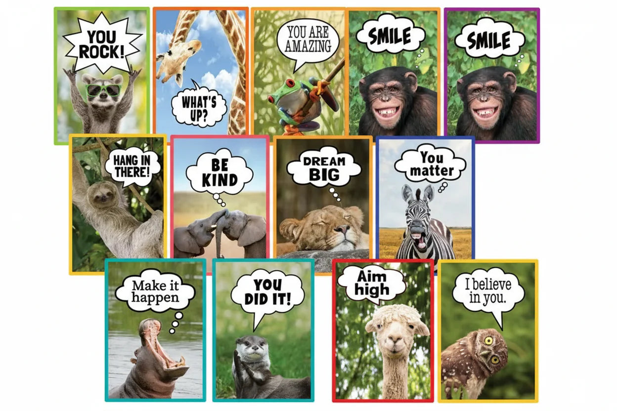 GO WILD ANIMALS SMALL POSTER PACK