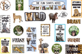 GO WILD ANIMALS MINI BULLETIN BOARD