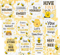 BUZZING BEES POSITIVE SAYINGS SMALL POSTER PACK