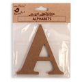 A  Little Birdie MDF Alphabets Upper Case | 4" | 1 Pkg