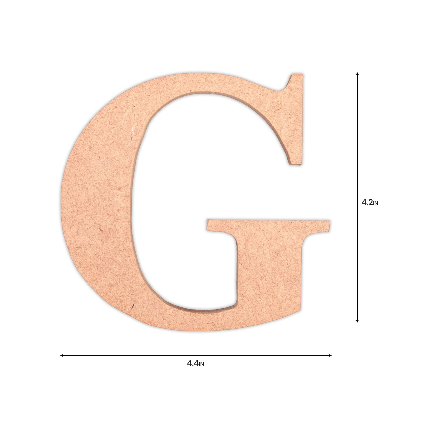G Little Birdie MDF Alphabets Upper Case | 4"| 1 Pkg