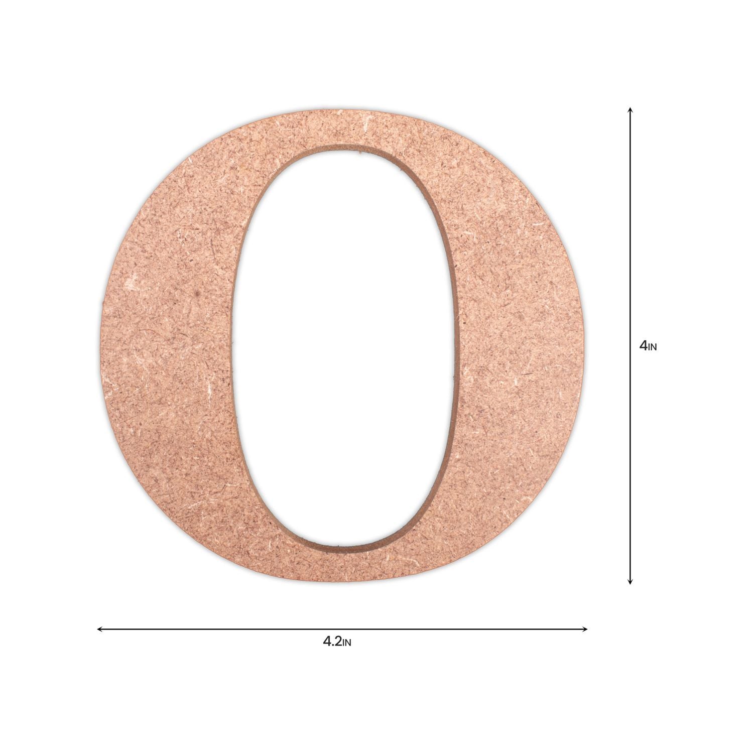 O Little Birdie MDF Alphabets Upper Case | 4" | 1Pkg