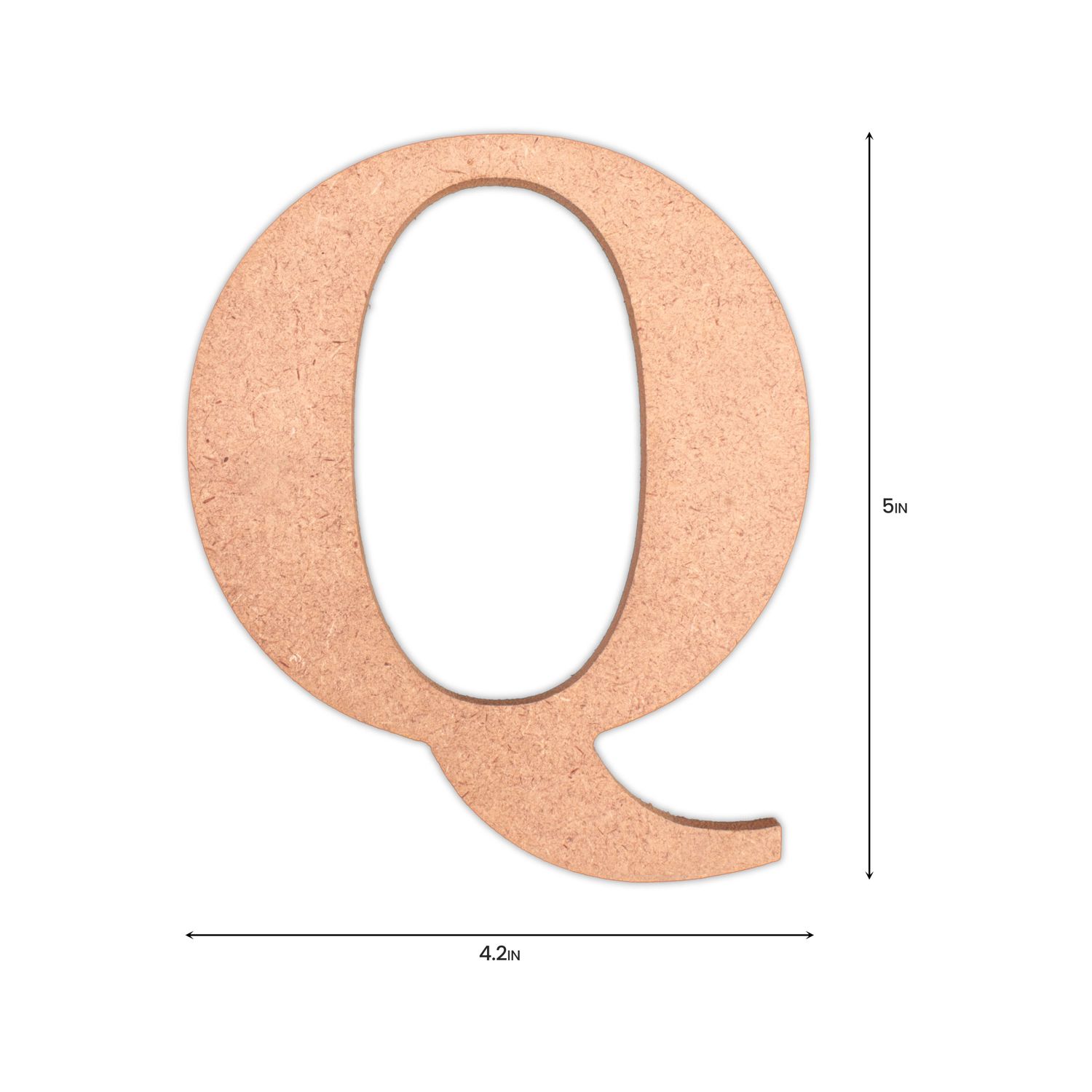 Q Little Birdie MDF Alphabets Upper Case | 4" | 1Pkg